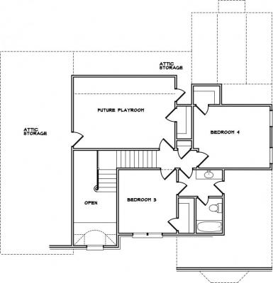 Home Plan - Second Level