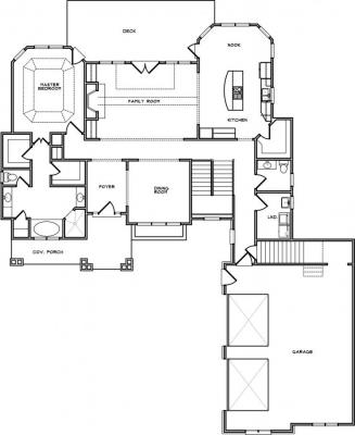 Home Plan - Main Level