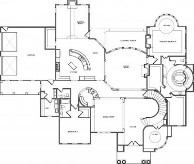 Home Plan - Main Level