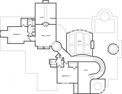 Home Plan - Second Level