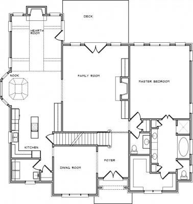 Home Plan - Main Level