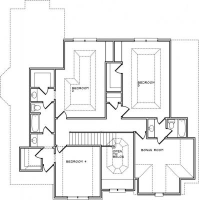 Home Plan - Second Level