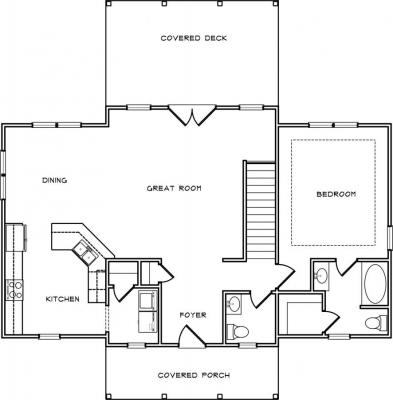 Home Plan - Main Level