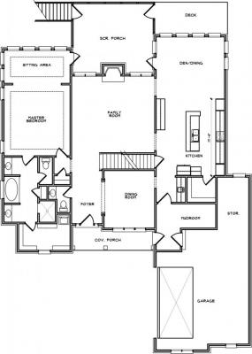 Home Plan - Main Level