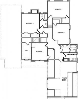 Home Plan - Second Level