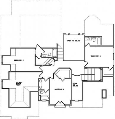 Home Plan - Second Level