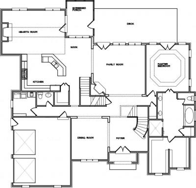 Home Plan - Main Level