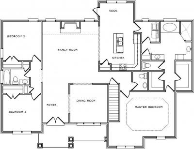 Home Plan - Main Level