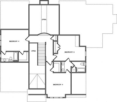 Home Plan - Second Level