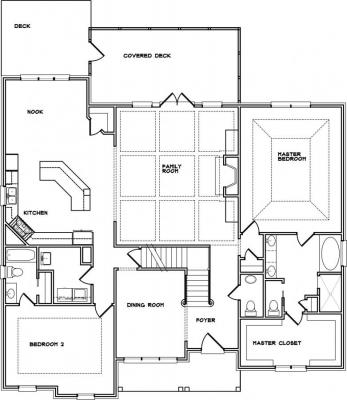 Home Plan - Main Level