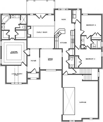 Home Plan - Main Level