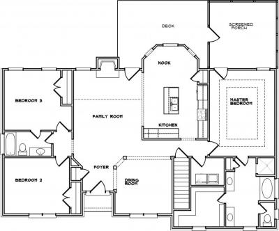 Home Plan - Main Level