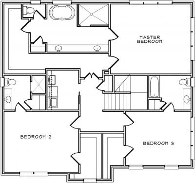 Home Plan - Second Level