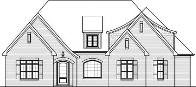 Home Plan - Front View