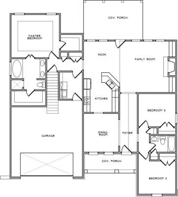 Home Plan - Main Level