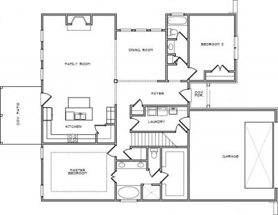 Home Plan - Main Level