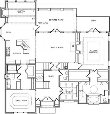 Home Plan - Main Level