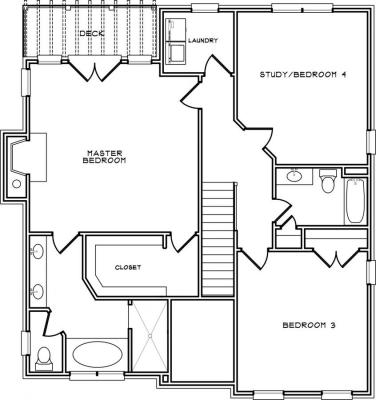 Home Plan - Second Level