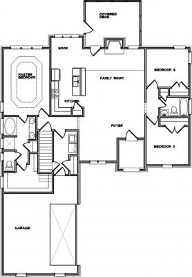 Home Plan - Main Level