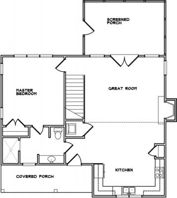 Home Plan - Main Level