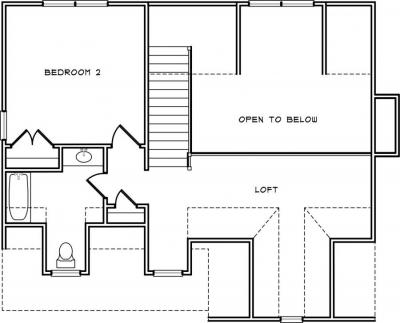 Home Plan - Second Level