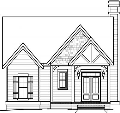 Home Plan - Front View