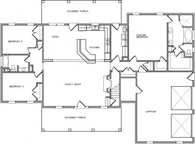 Home Plan - Main Level