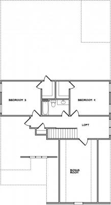 Home Plan - Second Level