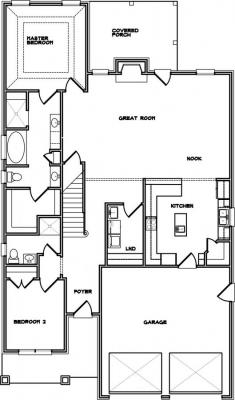 Home Plan - Main Level