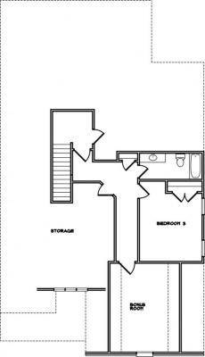 Home Plan - Second Level