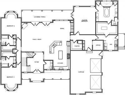 Home Plan - Main Level