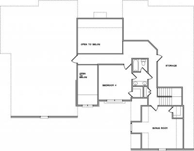 Home Plan - Second Level