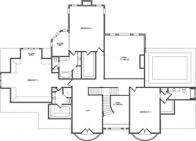 Home Plan - Second Level