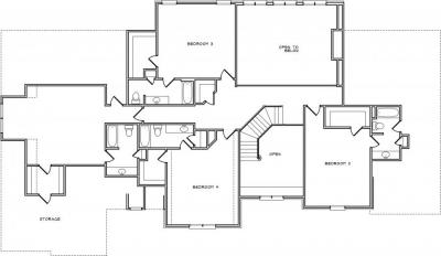 Home Plan - Second Level