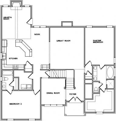 Home Plan - Main Level