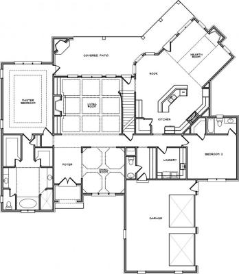 Home Plan - Main Level