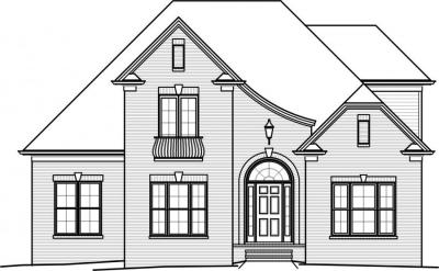 Home Plan - Front View