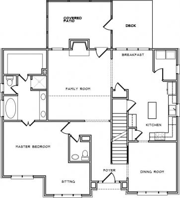 Home Plan - Main Level