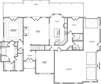 Home Plan - Main Level