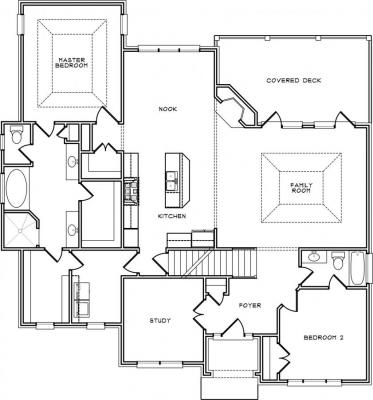 Home Plan - Main Level