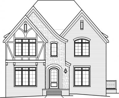 Home Plan - Front View