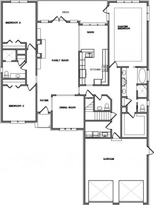 Home Plan - Main Level