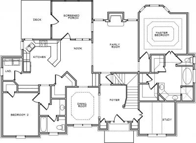 Home Plan - Main Level