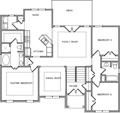 Home Plan - Main Level