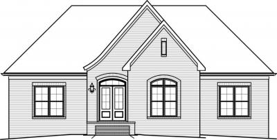 Home Plan - Front View