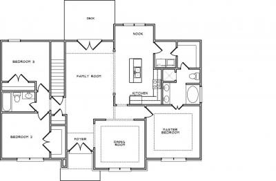 Home Plan - Main Level