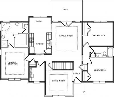 Home Plan - Main Level