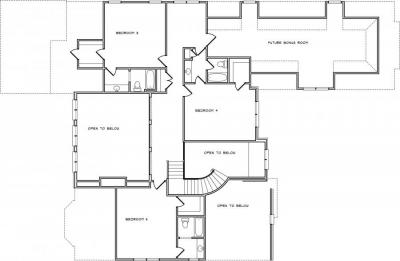 Home Plan - Second Level