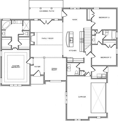 Home Plan - Main Level