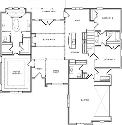 Home Plan - Main Level